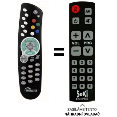 Dálkový ovladač Senior Skymaster DT500 – Zboží Živě