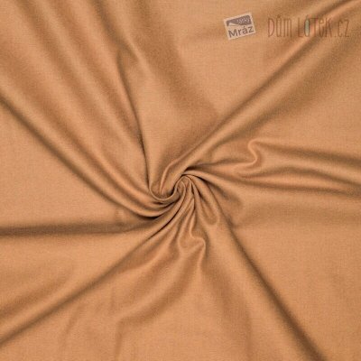 Bavlněný flanel světle hnědý – Hledejceny.cz