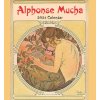 Kalendář Alphonse Mucha Wall Pomegranate 2024