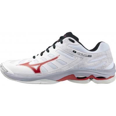 Mizuno, WAVE VOLTAGE 2 Bílá,Černá,Červená – Sleviste.cz