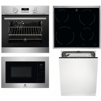 Set Electrolux EOF3H00BX + EHF6240XXK + EMS4253TEX + EEA27200L – Hledejceny.cz