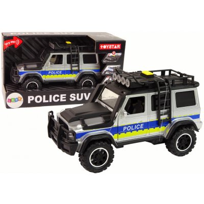 LEANToys Terénní policejní auto