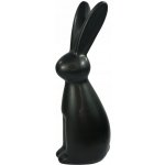 Černý zajíček keramický králík 25 cm moderní – Hledejceny.cz