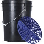 Oxford Kbelík s odkapávacím roštem černý/modrý 20 l – Sleviste.cz