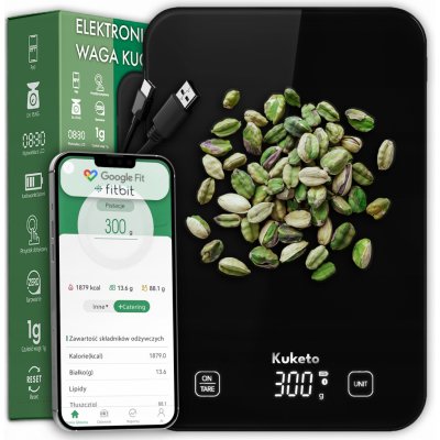 Kuketo SMART BLUETOOTH AKUMULÁTOROVÁ USB-C černá 15 kg – Zboží Dáma