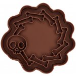 Pan Piškot Vykrajovátko s razítkem Podtácek lebka a kosti | Halloweenské pečení – Hledejceny.cz