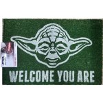 Pyramid International Star Wars: Yoda Welcome You Are 60 x 40 cm zelená – Zboží Dáma