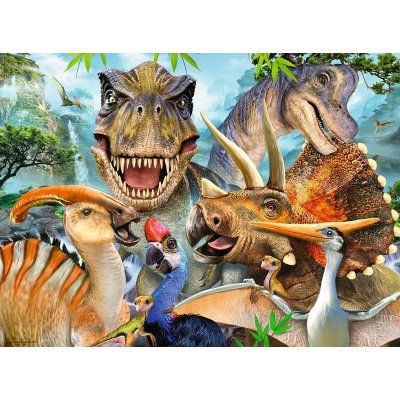 Prime3D Dinosauří selfie 3D 100 dílků – Zbozi.Blesk.cz