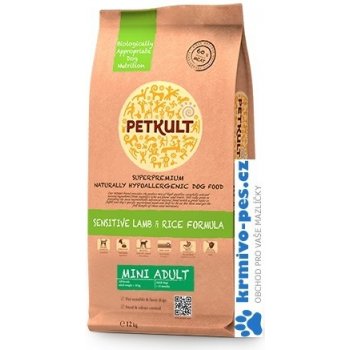 Petkult MINI Adult lamb/rice 12 kg