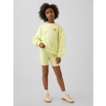 GAP Dětské žebrované biker shorts Žlutá – Sleviste.cz