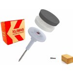 KLIMAS Wkret-met DRIVE S Talířová hmoždinka s kovovým šroubem do dřeva Ø6 mm 300 mm - 100 ks – Hledejceny.cz