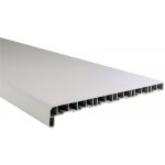 Parapet plastový 350x4000 mm, bílý – HobbyKompas.cz