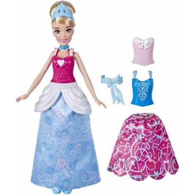 Hasbro Disney Princezna Popelka s náhradními šaty a doplňky – Zboží Mobilmania
