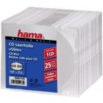 Hama obal pořadače na CD/DVD 00051165 transparentní plast 25 ks – Zboží Živě