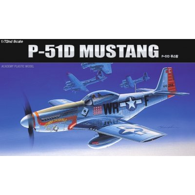 Academy North American P 51D Mustang 1:72 – Zboží Dáma