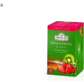 Ahmad Tea Green Tea Strawberry a kiwi 20 x 2 g