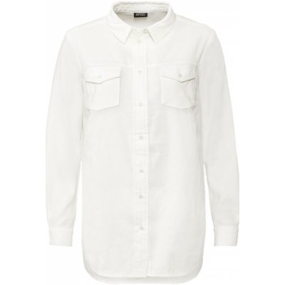 Esmara dámská manšestrová košile bílá – Zboží Mobilmania