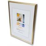Plastový rámeček zlatý Rozměr: 24x30, Typ zasklení: Sklo čiré – Hledejceny.cz