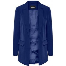 Pieces dámský blejzr PCBOSSY Oversize Fit 17114792 Mazarine Blue