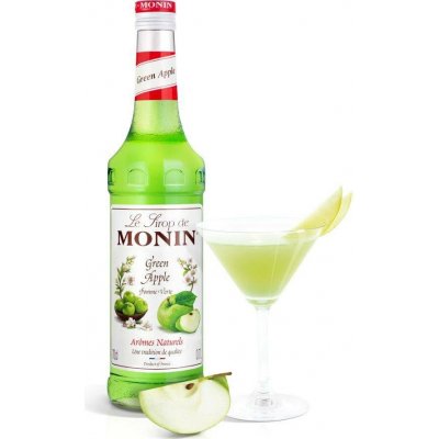 Monin Le Sirop Green Apple Zelené jablko 0,7 l – Zboží Dáma