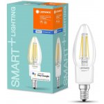 LEDVANCE Chytrá LED filamentová žárovka SMART+ BT, E14, B40, 4W, 470lm, 2700K, teplá bílá – Zboží Živě
