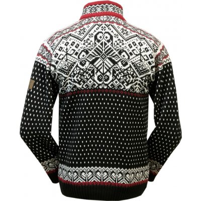 NORwear Baldur norský svetr černý – Zboží Dáma