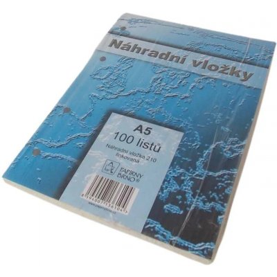 KOH I NOOR Náhradní vložka EKO 2104 A5 100 listů linka – Zboží Živě