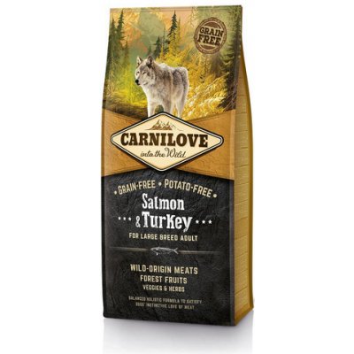 CARNILOVE Dog Salmon & Turkey for Large Breed Adult 1,5 kg