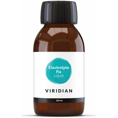 Viridian Nutrition SPORTS Electrolyte Fix Liquid 200 ml – Hledejceny.cz