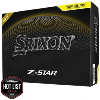 Srixon Z-Star Golf Balls yellow žlutá – Hledejceny.cz