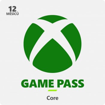 Microsoft Xbox Game Pass Core členství 12 měsíců