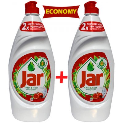 Jar prostředek na mytí nádobí Granátové jablko 2 x 900 ml – Zboží Dáma
