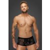 Pánské erotické prádlo Noir Handmade H074 Flock Embroidery Short-Shorts