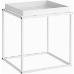 tectake 404183 odkládací stolek cambridge - bílá – Hledejceny.cz