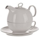 Domestic Konvička s šálkem 350ml a podšálkem Tea for One MH005924 550ml – Zboží Dáma