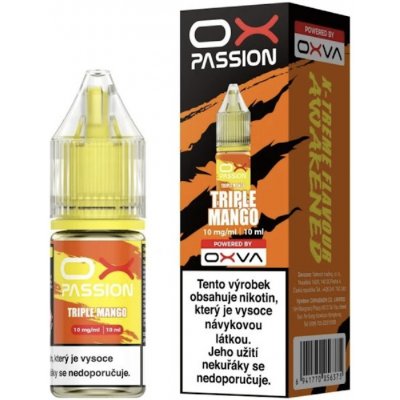 Oxva OX Passion Triple Mango 10 ml 20 mg – Zboží Mobilmania