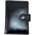 WILD FASHION4U Kožené pouzdro na doklady karty a vizitky 1122-l černá – Zboží Živě