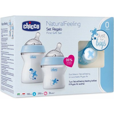Chicco set na krmení pro dítě modrá – Sleviste.cz