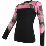 Sensor Merino Impress long sleeve černá – Zboží Dáma