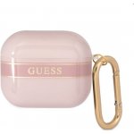 Guess TPU Printed Stripe Pouzdro pro Airpods 3 GUA3HHTSP – Zboží Živě