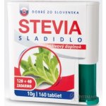 Dobré z SK Steve tbl sladidlo na bázi isomaltu a glykosidů steviolu 160 ks – Hledejceny.cz