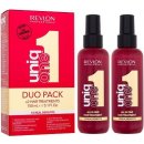 Revlon Uniq One All In One Hair Treatment Duo Pack sada bezoplachová péče na vlasy Uniq One Hair Treatment 2x 150 ml pro ženy