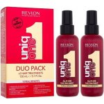 Revlon Uniq One All In One Hair Treatment Duo Pack sada bezoplachová péče na vlasy Uniq One Hair Treatment 2x 150 ml pro ženy – Hledejceny.cz