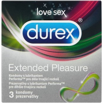 Durex Extended Pleasure 3 ks