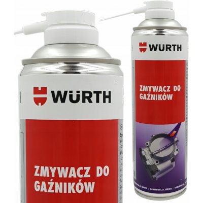 Würth Čistič sání a škrtících klapek 500ml – Hledejceny.cz