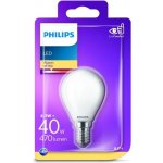 Philips LED kapka E14 40W 2700K 4W Opál – Hledejceny.cz