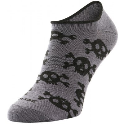 M-Tac Lehké letní ponožky Pirate Skull šedé