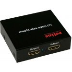 Roline 2 porty HDMI rozbočovač UHD 3840 x 2160 Pixel černá – Hledejceny.cz
