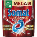 Somat Excellence 4v1 Tablety do myčky 51 ks – Zboží Dáma