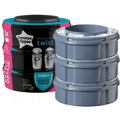 Tommee Tippee Náplň do zásobníků Sangenic Twist & Click 3 ks – Sleviste.cz